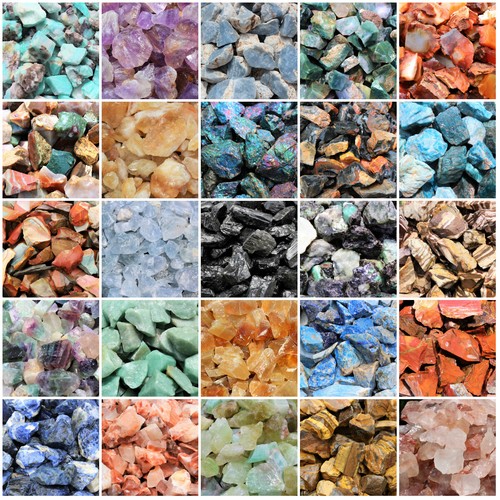 Pietre grezze naturali enorme - pietre,