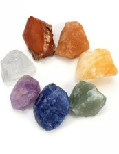  7 pietre chakra grezze